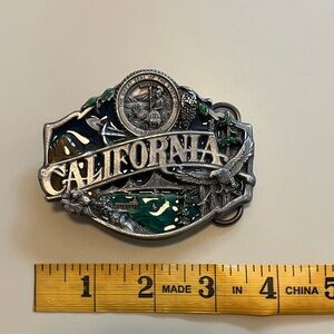 Siskiyou Silver California Belt Buckle
